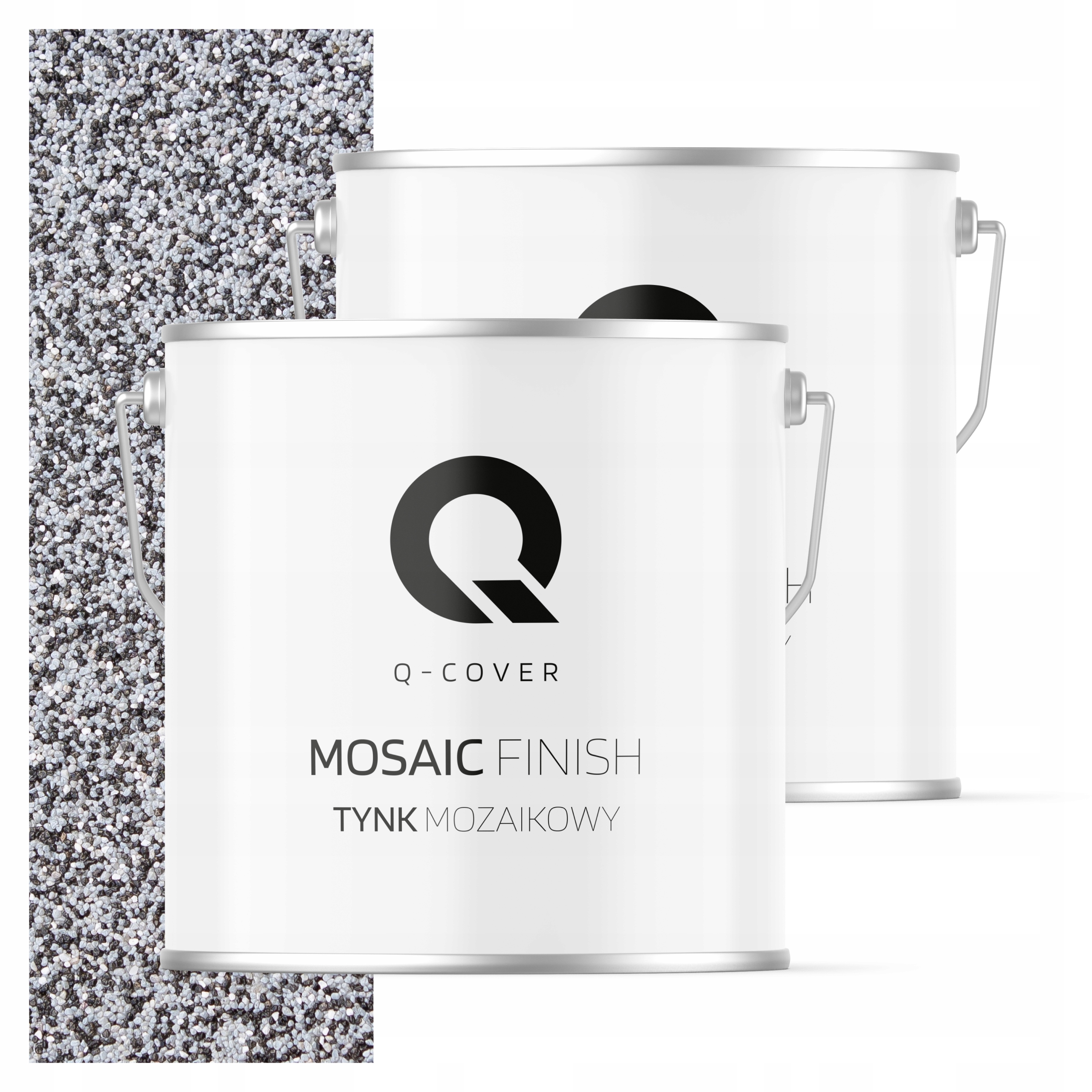 Mozaiková Omítka Mozaika 7 Kg Šedá M33 Ozdobná Pryskyřičná Fasáda Premium