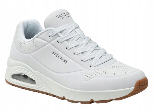 Buty sportowe męskie sneakersy Skechers Uno Stand On Air białe 43 Eu