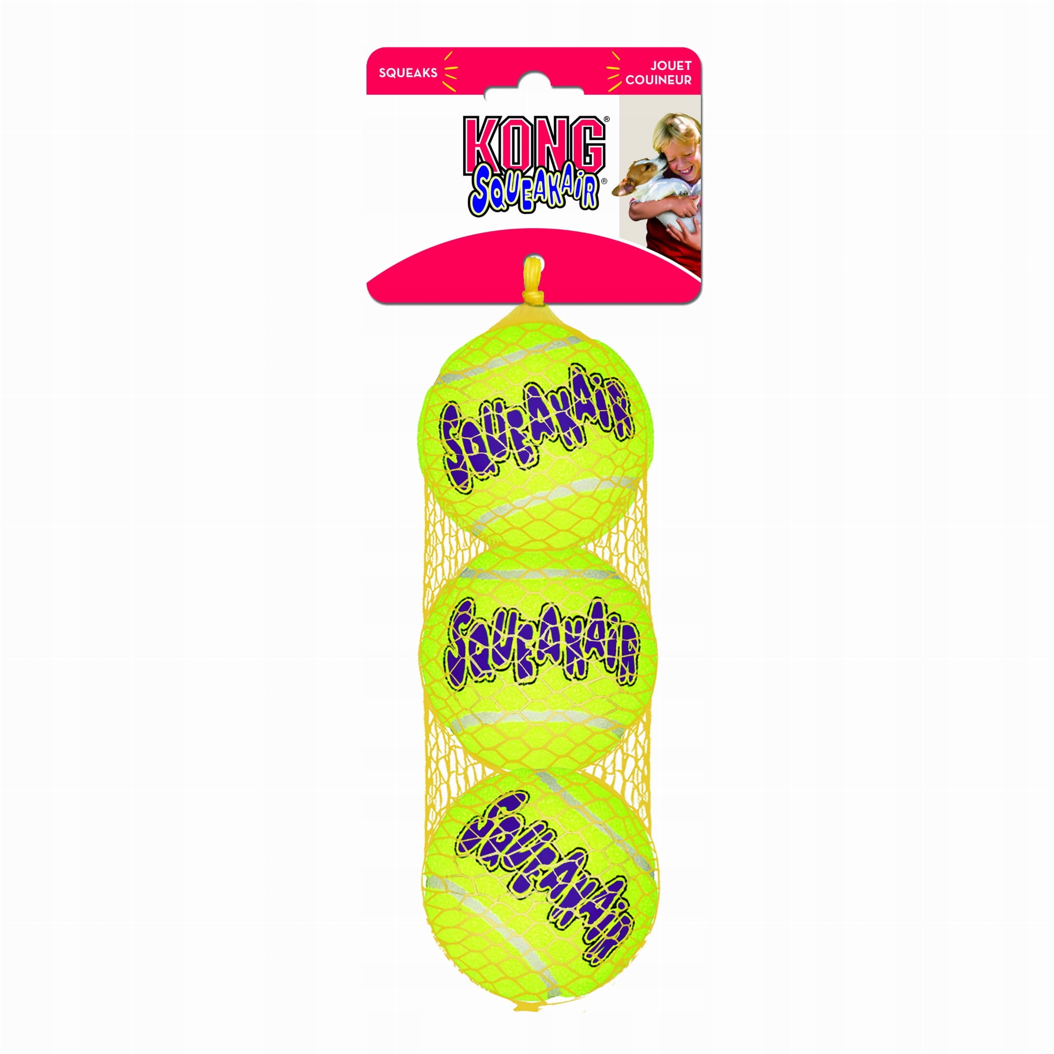 

Kong Squeakair Balls (trójpak)