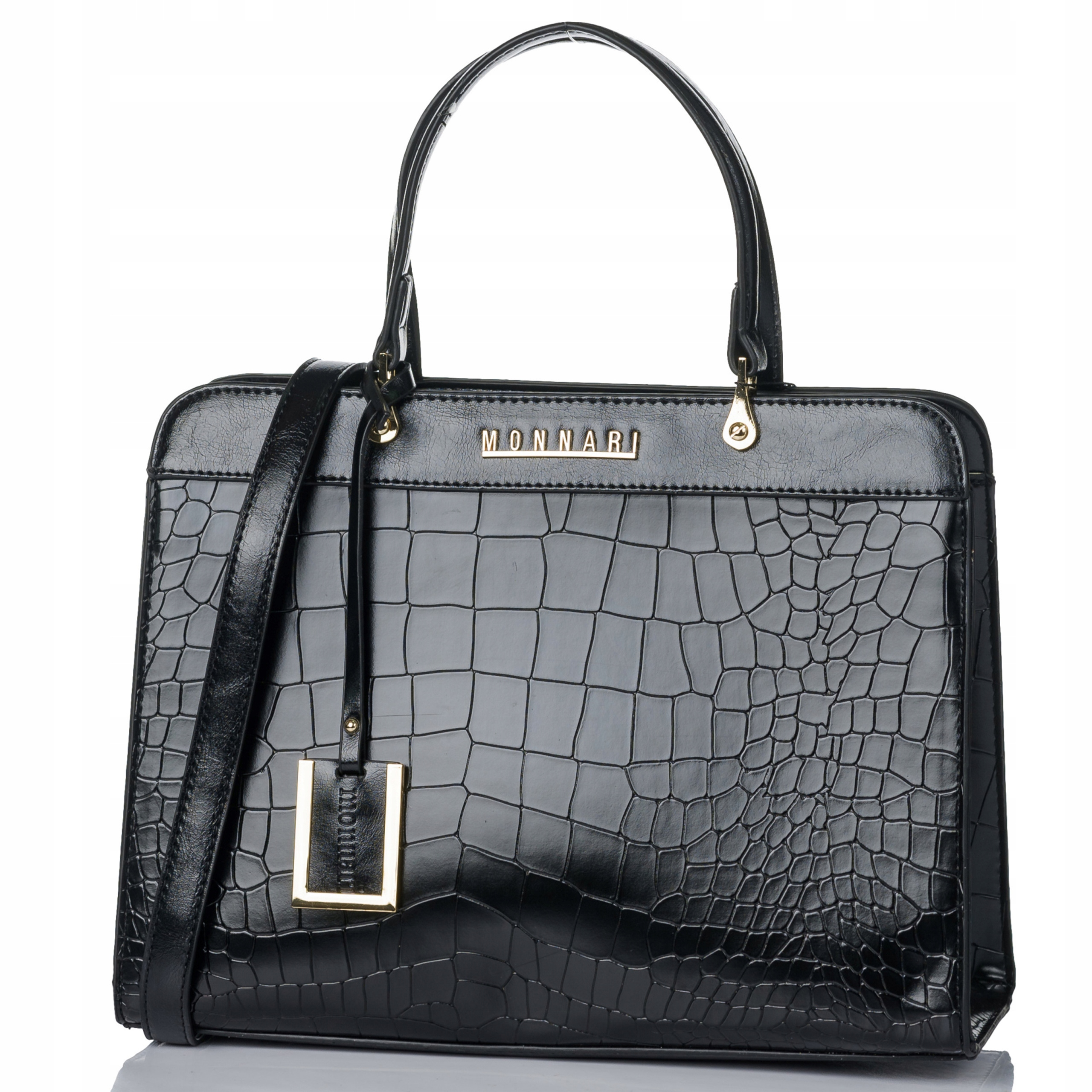 Aktówka torba damska Miejska Shopper Pojemna Monnari Premium