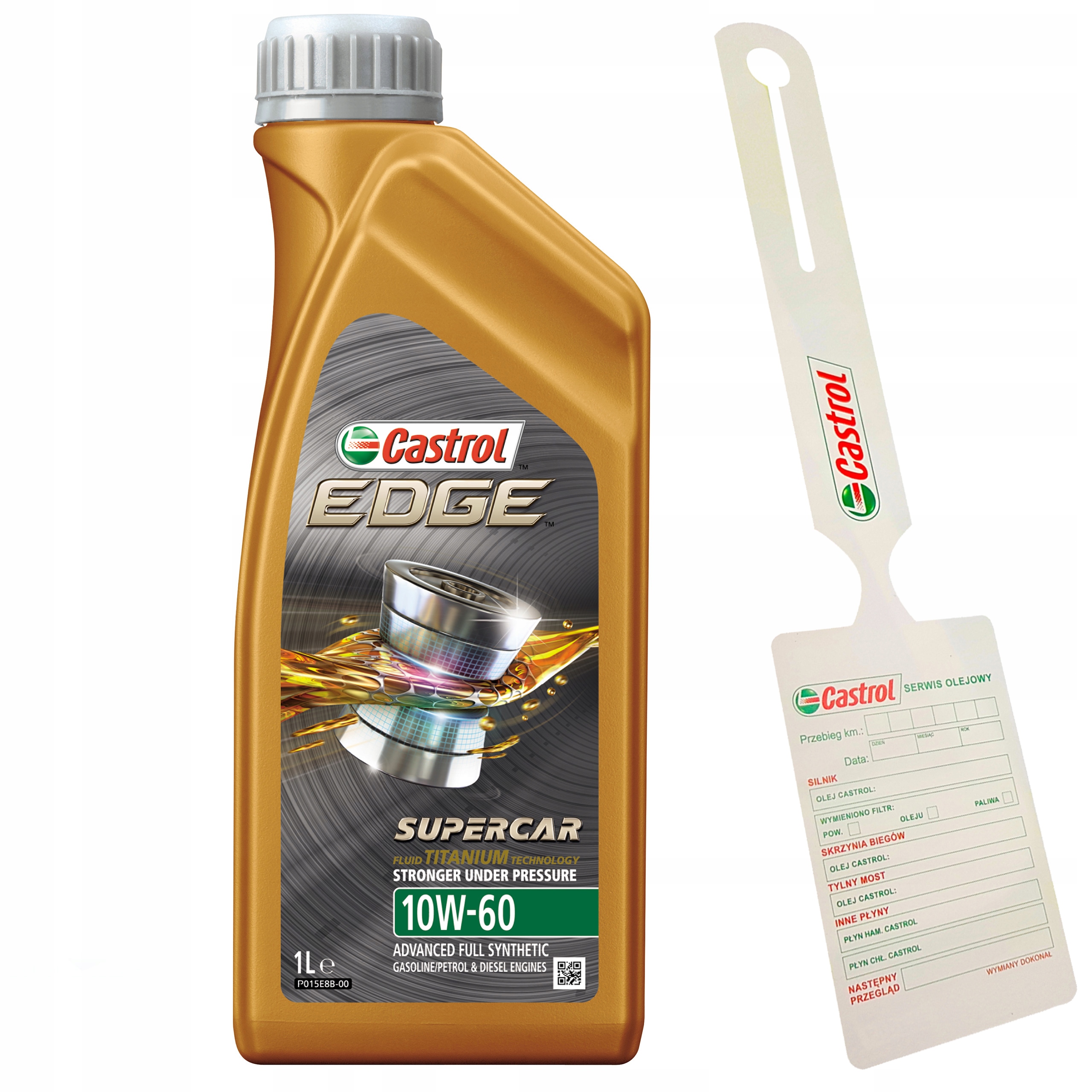 

Castrol Edge Titanium Supercar 10W-60 1L+zawieszka