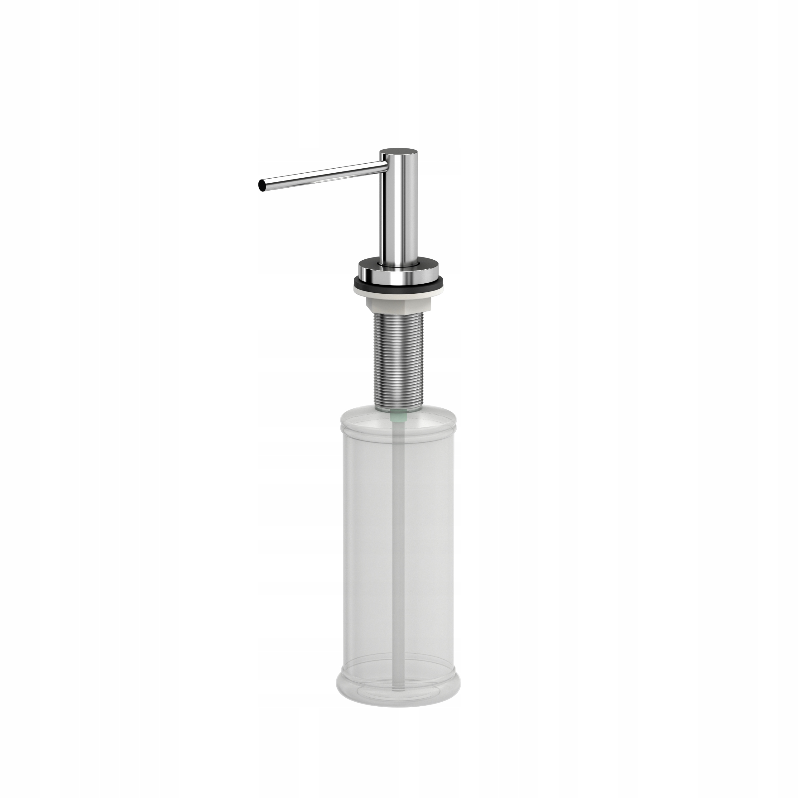 Quadron Judy Dávkovač kovový do dřezu 500 ml 360° Chrom