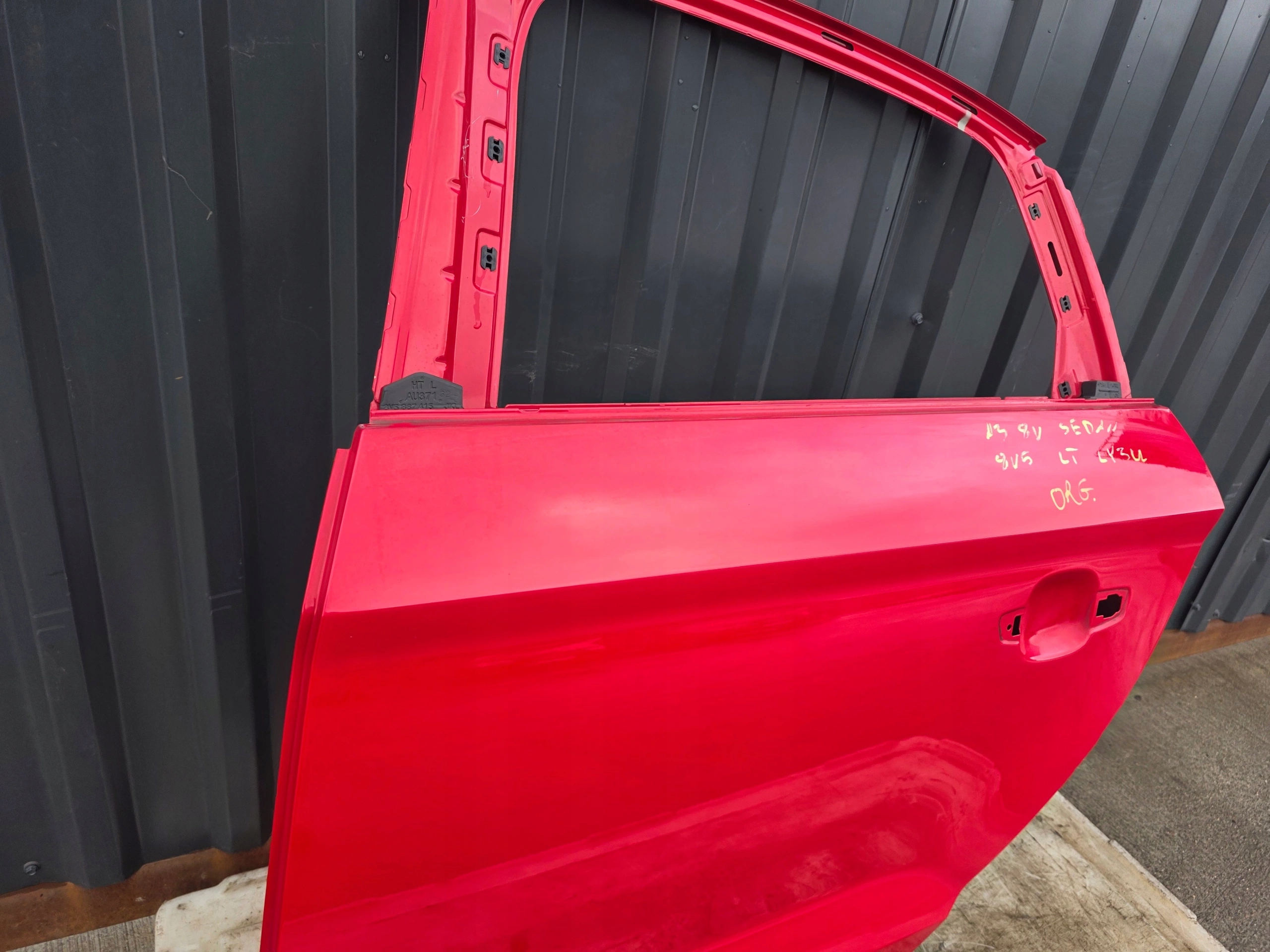 Tür links heck AUDI A3 8V 8V5 Sedan LY3U Original 2011-2018 !!!