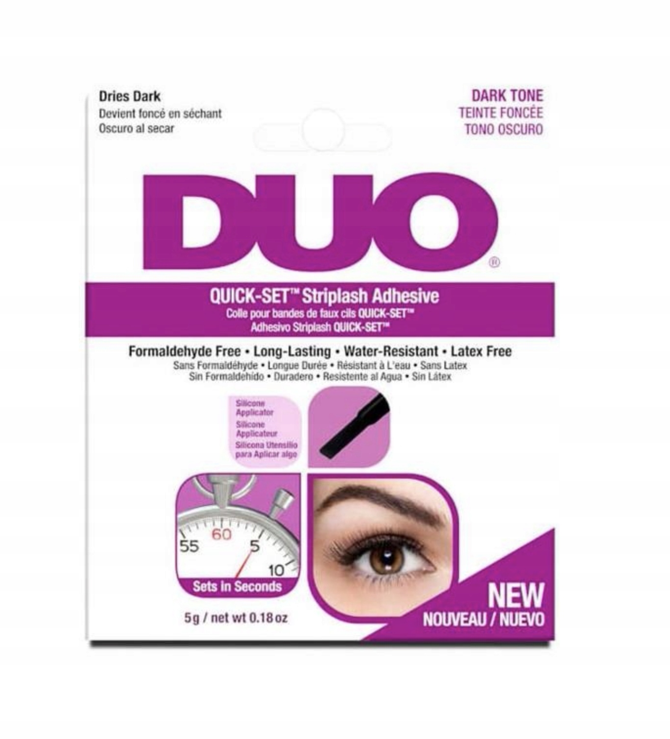 KLEJ DO RZĘS DUO QUICK-SET DARK 5G Marka Ardell