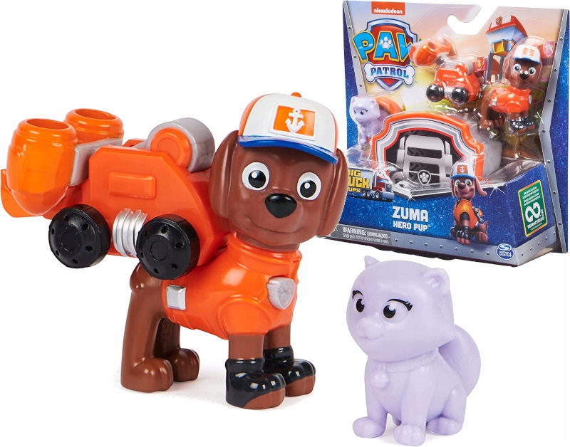 

Psi Patrol Big Truck Zuma Hero Pup Figurka Zestaw