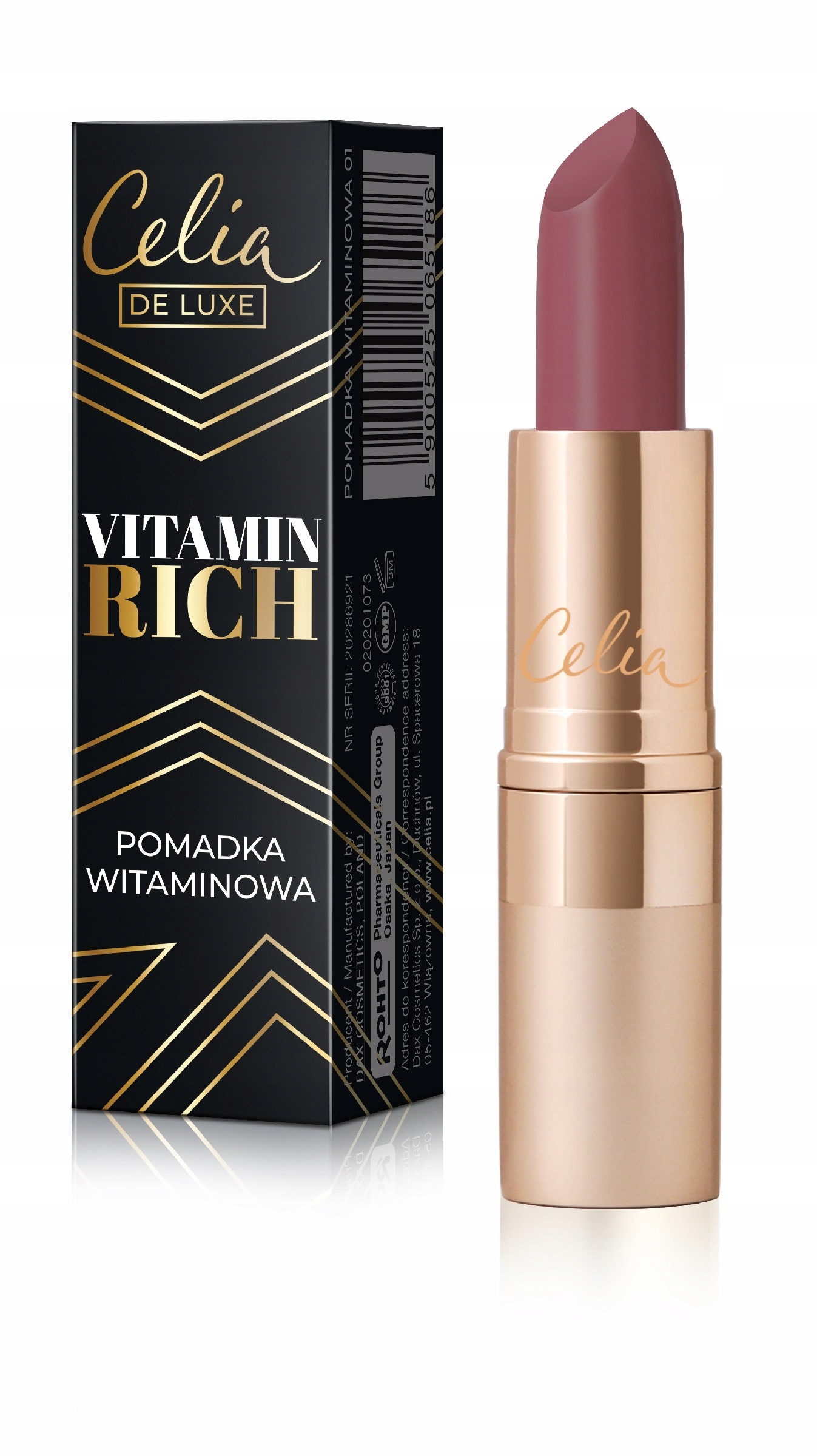 Celia Vitamin Rich vitamínová rtěnka 3.5 g 08 1 ks