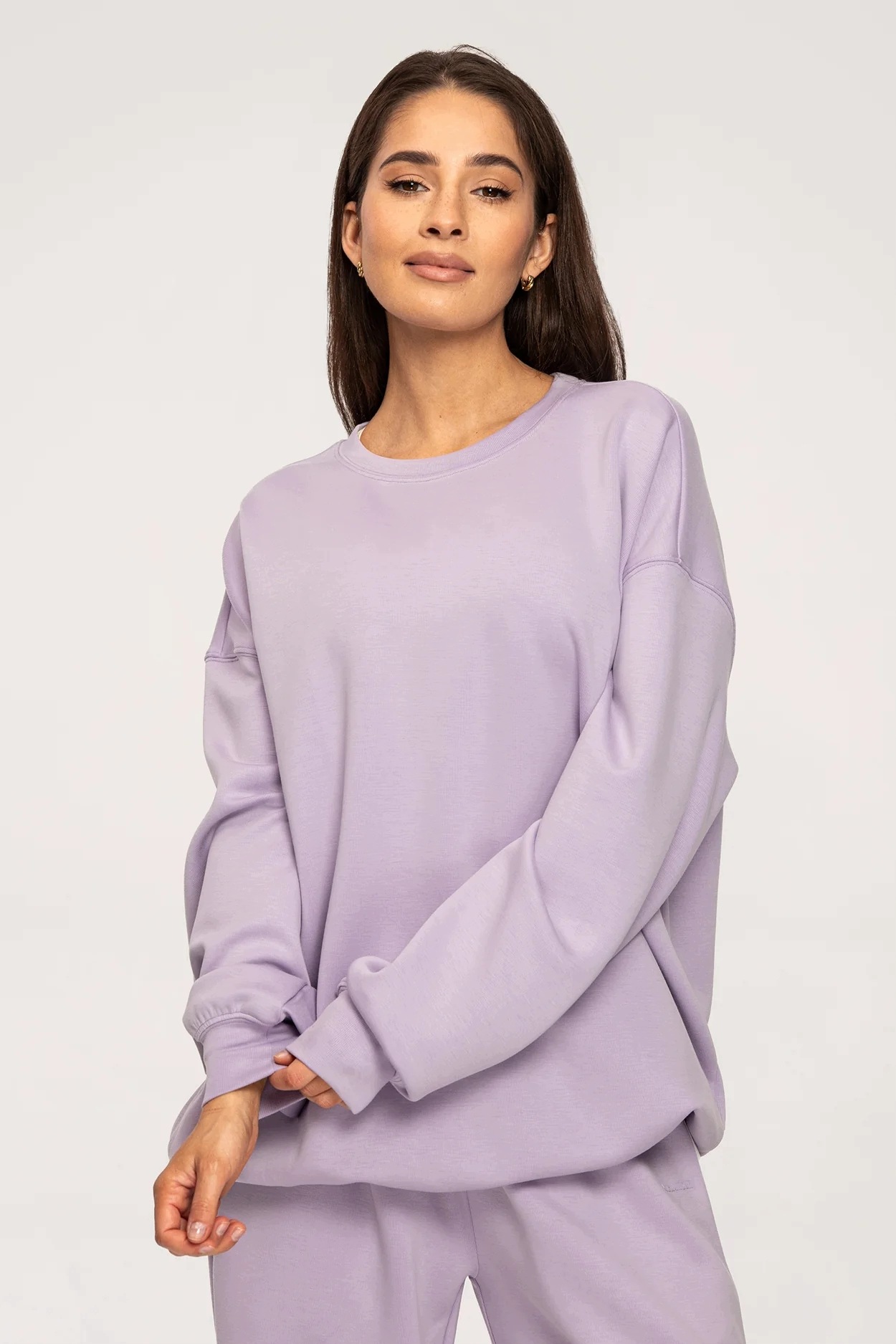 Gym Glamour Oversize mikina UN1FORM lilac vel. S