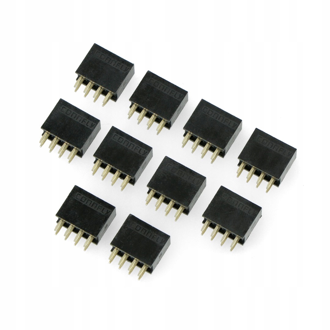 

Gniazdo żeńskie 2x4 raster 2,54mm 10 szt.