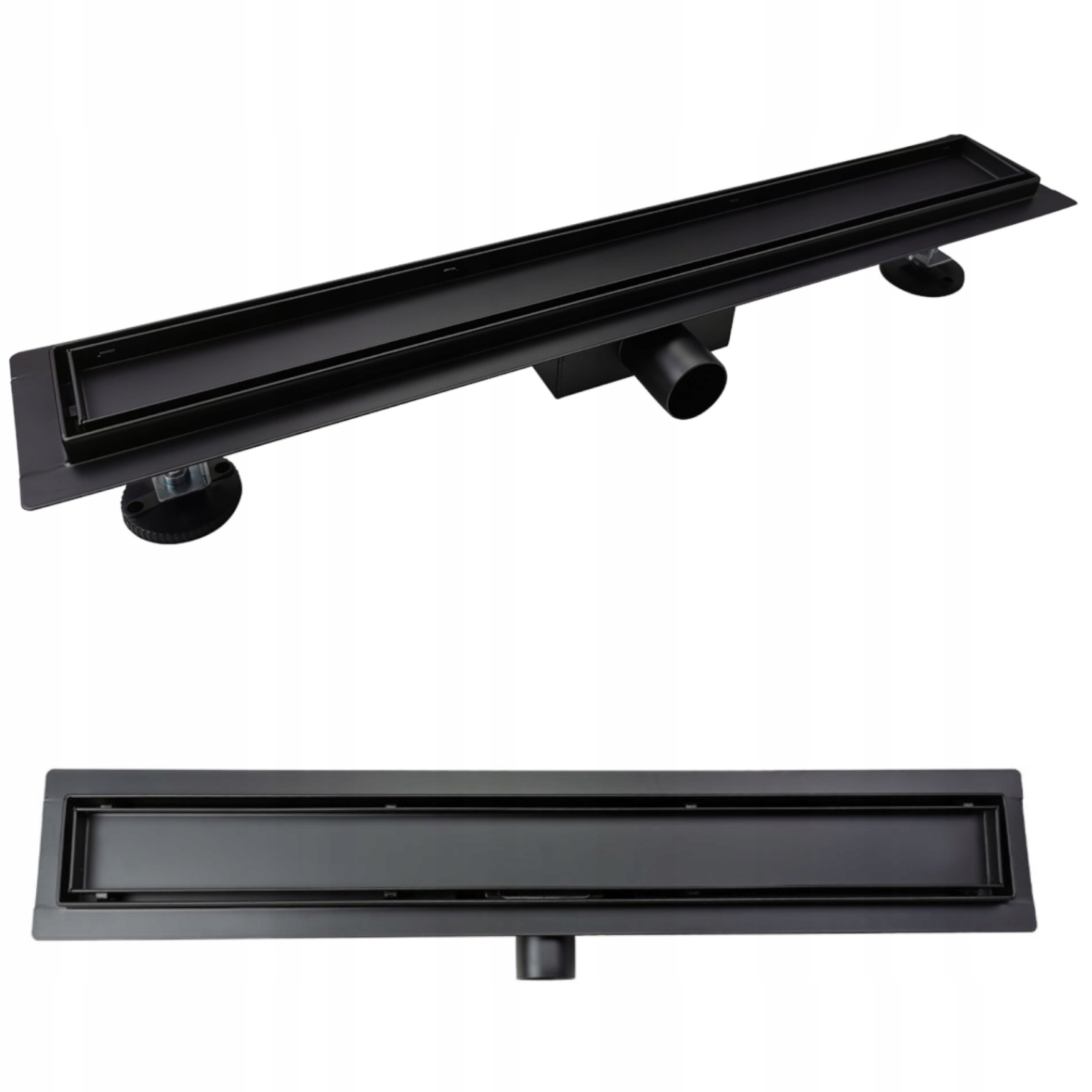 Lineárny odtok Sea-Horse 2v1 100 cm čierny, nízky výpredaj