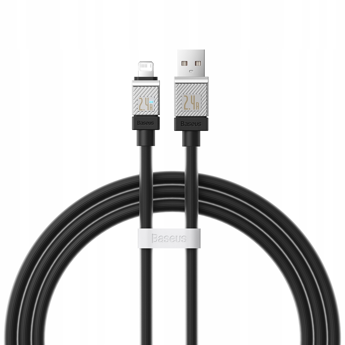 Baseus kabel CoolPlay Usb Lightning 1m 2,4A czarny