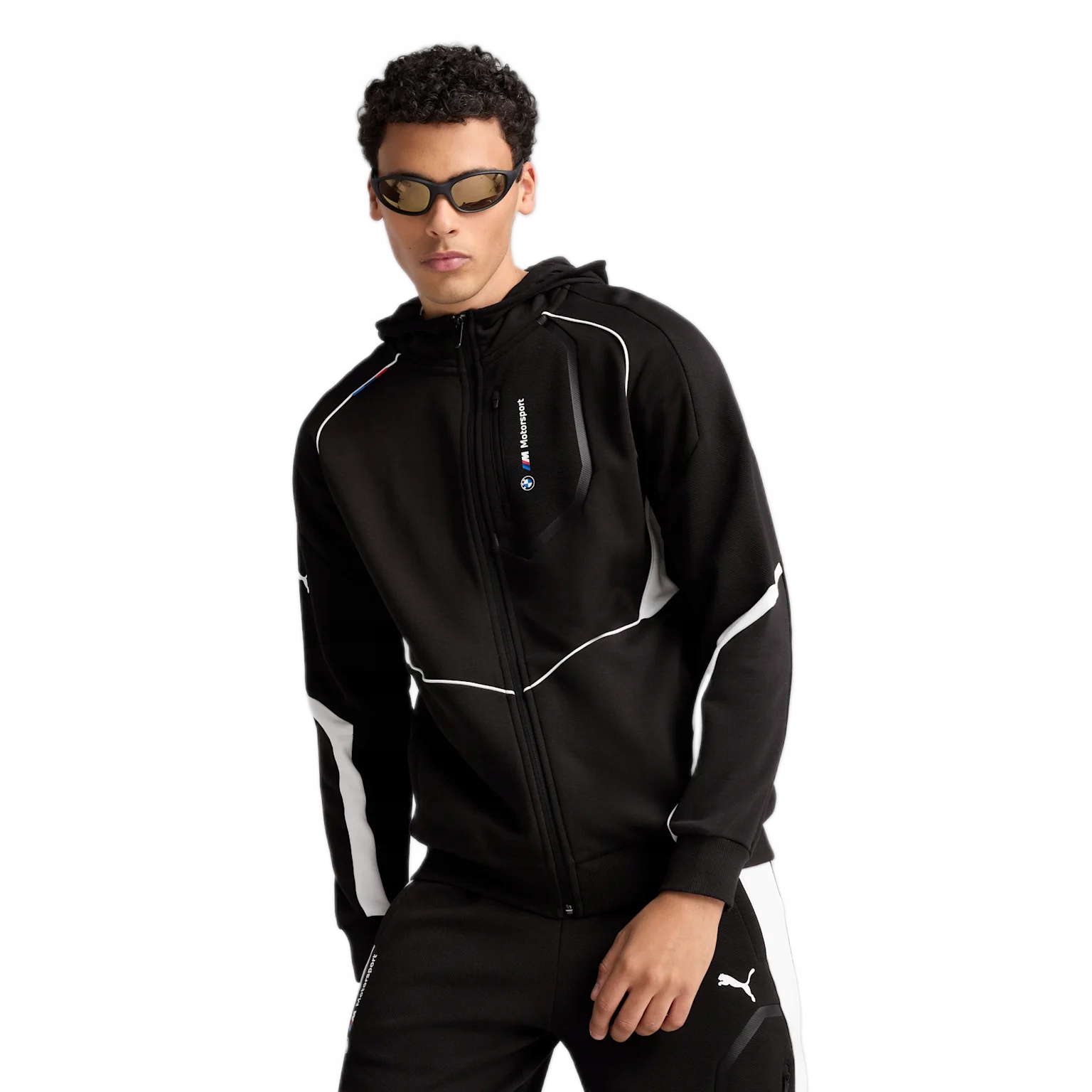 Mpower! Bavlněná Mikina S Kapucí Puma Bmw Mms Hooded Sweat Jacket L