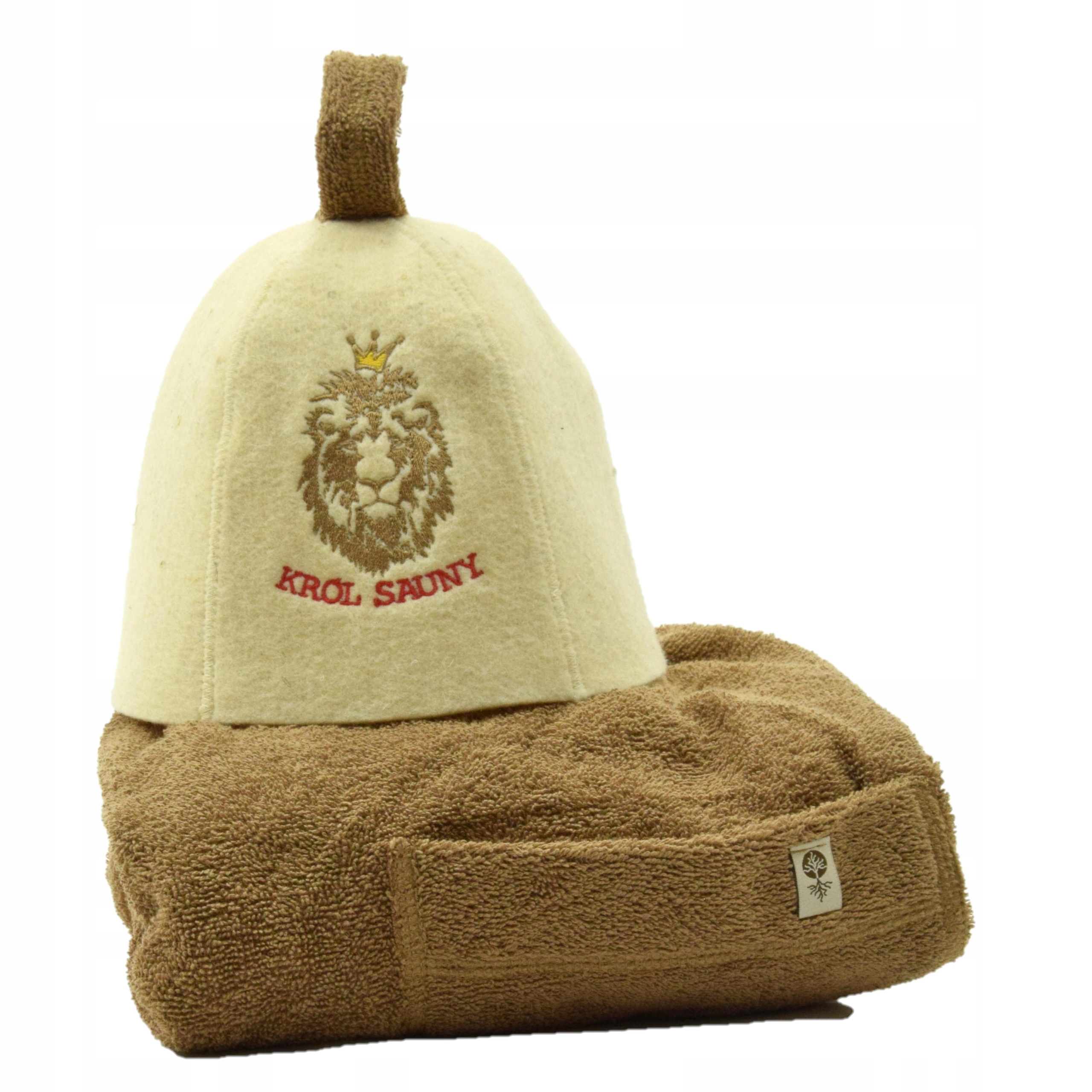 Čepice do sauny Kilt vlna bavlna Pánský set 2 ks vel M