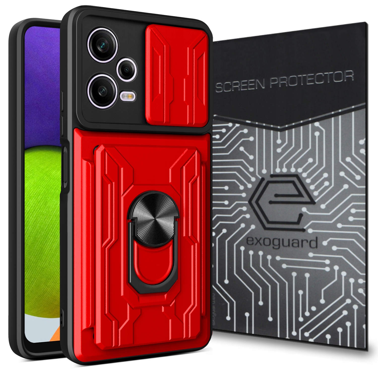 

Etui+szkło do Xiaomi Redmi Note 12 Pro+ Plus 5G