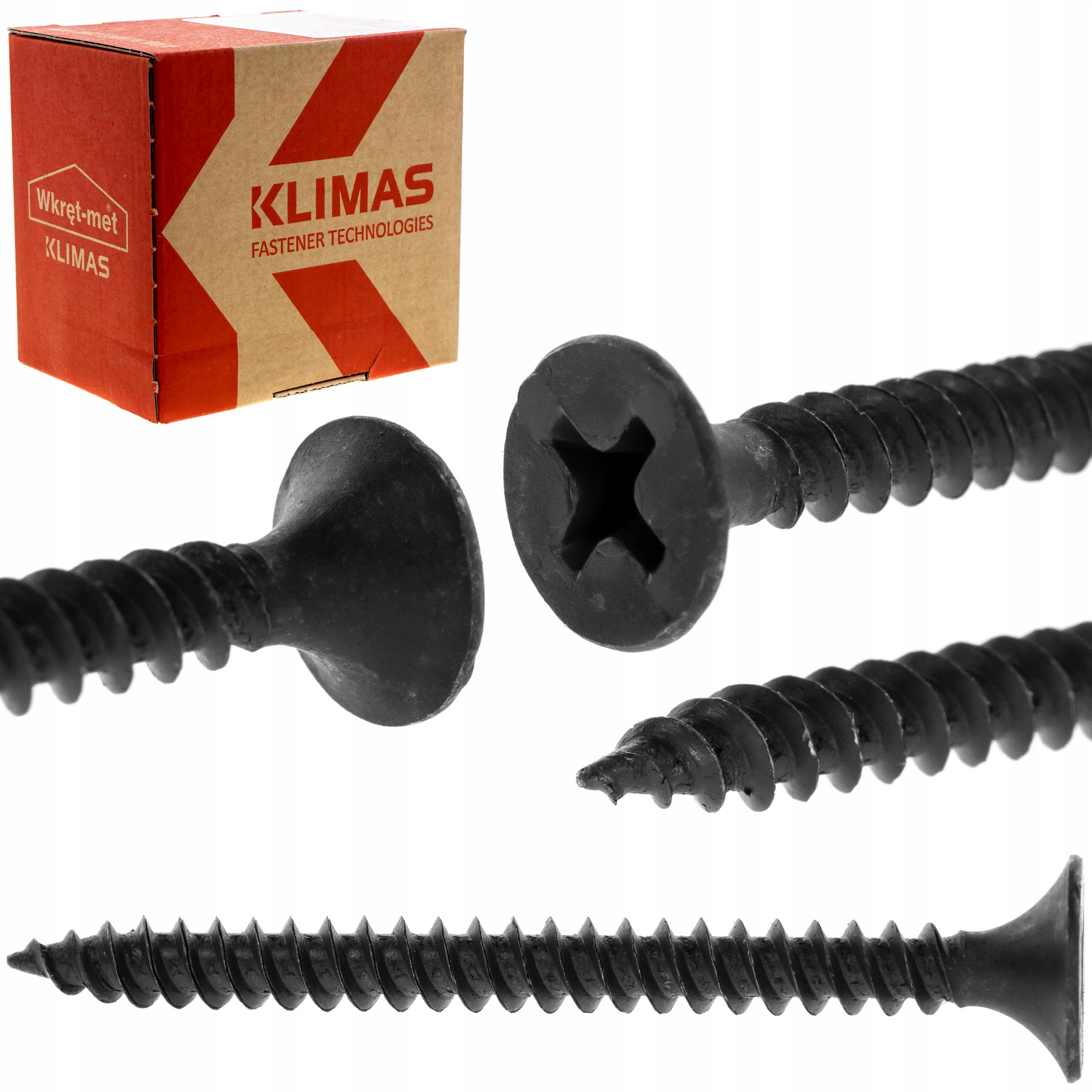 

Wkręty do płyt Gk karton gips metal 3,5x45 500szt