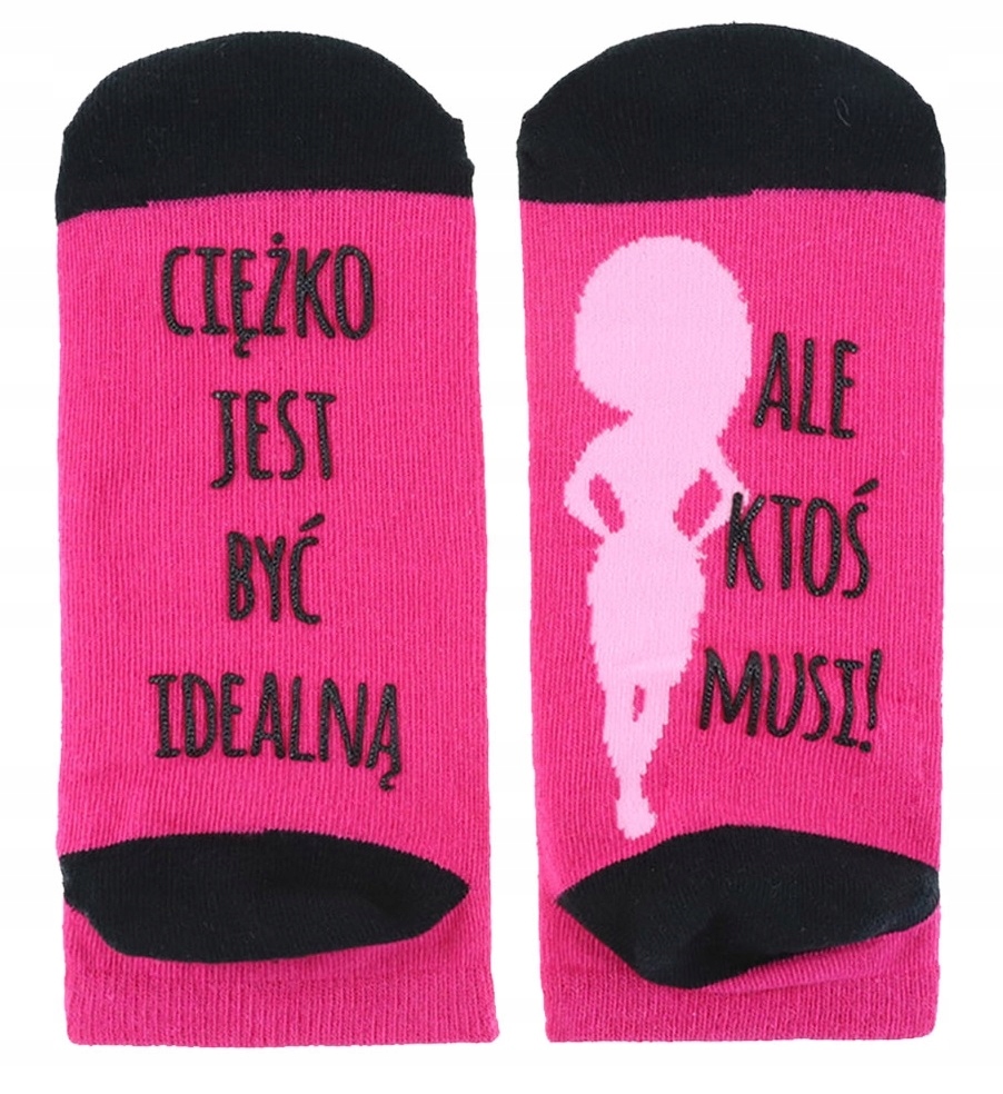 Skarpety Stopki z Napisami MORAJ 38-41