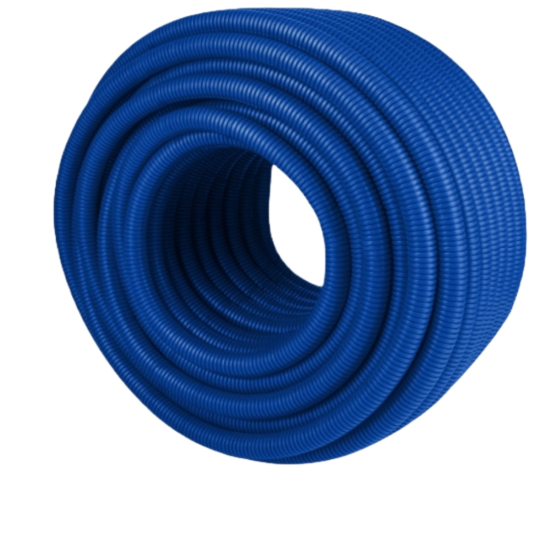 PESZEL RURA KARBOWANA OSŁONOWA RURY KABLI NIEBIESKA 28/23 50m KŁĄB DIAMOND