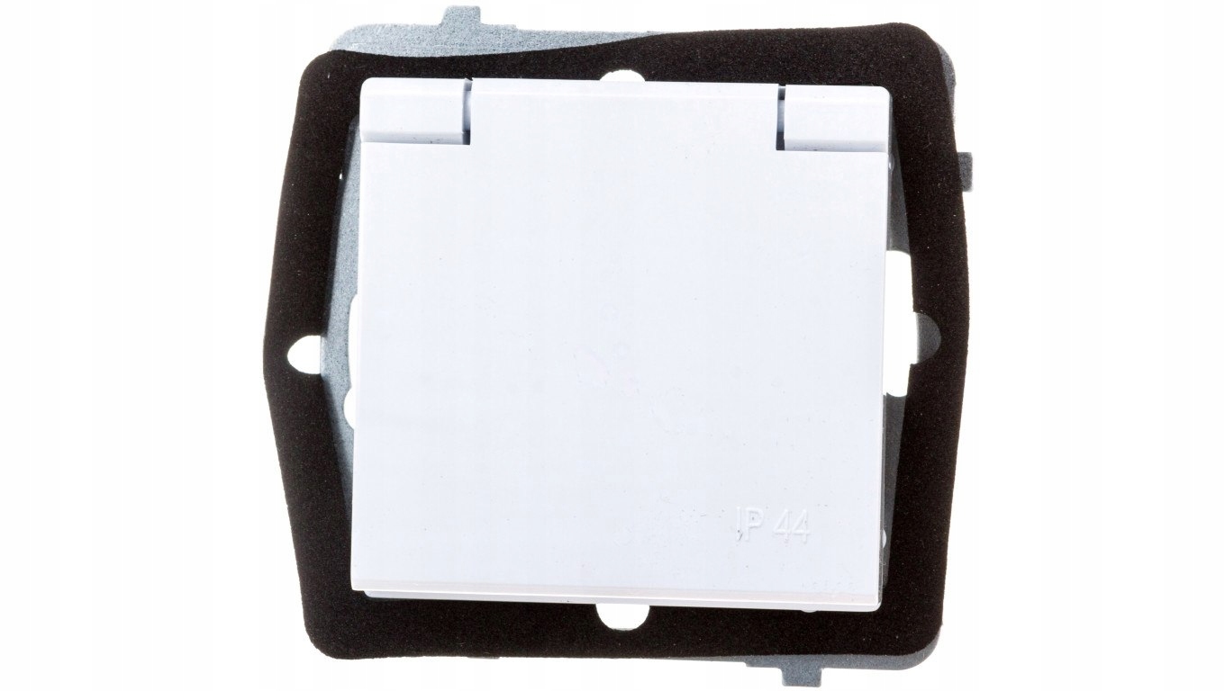 

Sonata Gniazdo bryzgoszczelne 2P+Z IP44 Biały