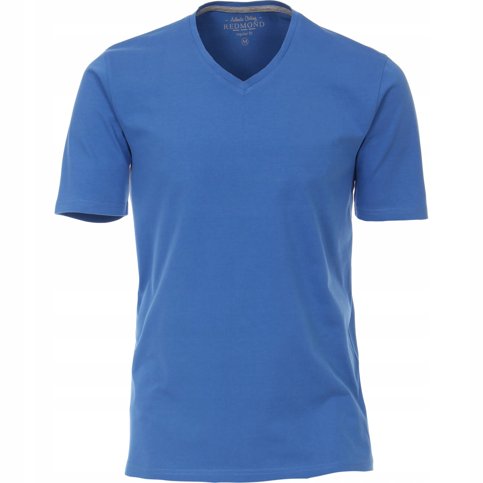 

niebieski T-Shirt w serek V-neck Redmond 2XL