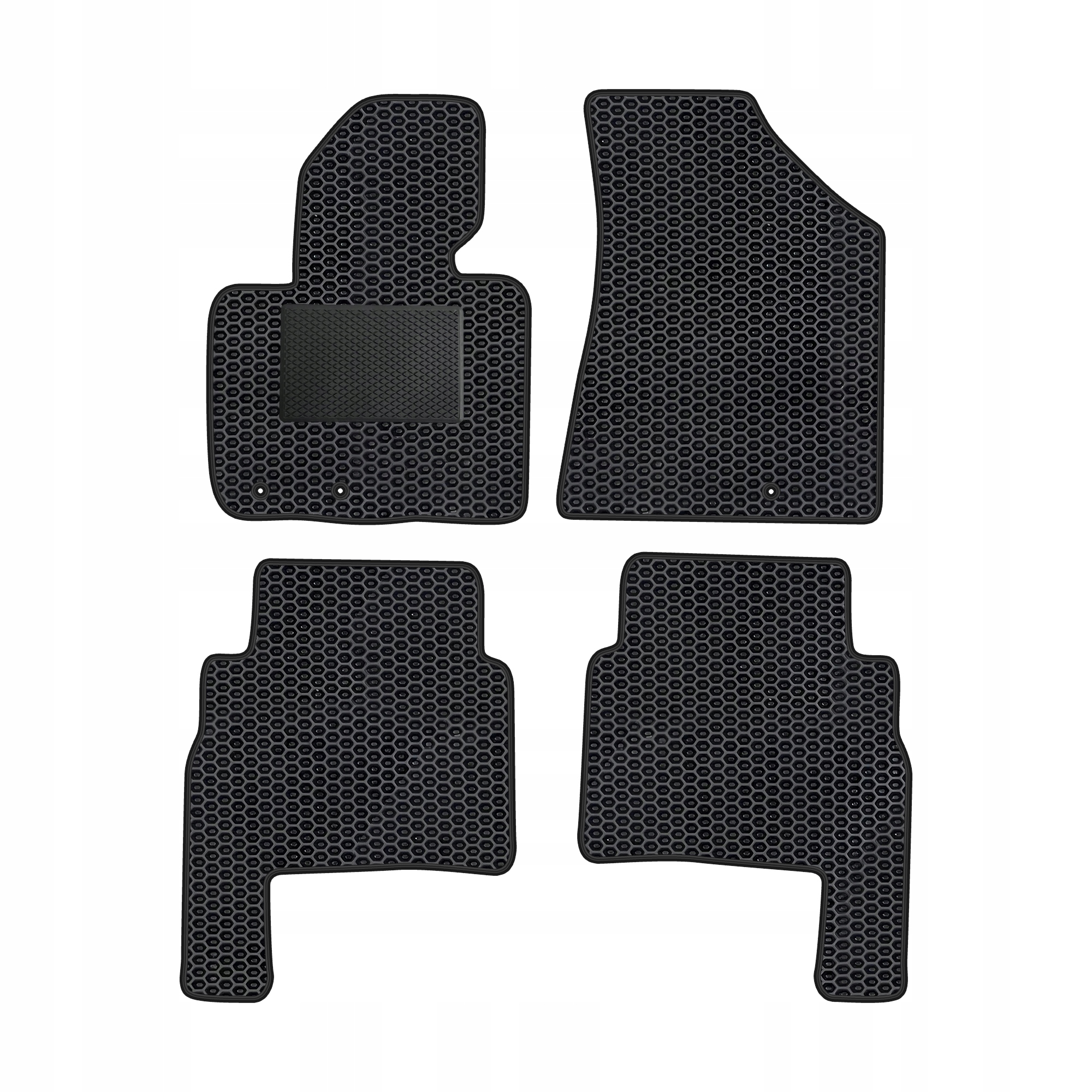 Gumové autokoberce Eva Podnožka pro Kia Sorento II Lift 2012-2014