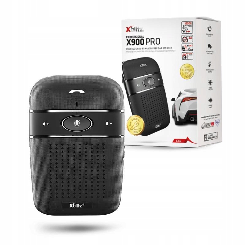 

Zestaw głośnomówiący Xblitz X900 Pro Bluetooth 5.0