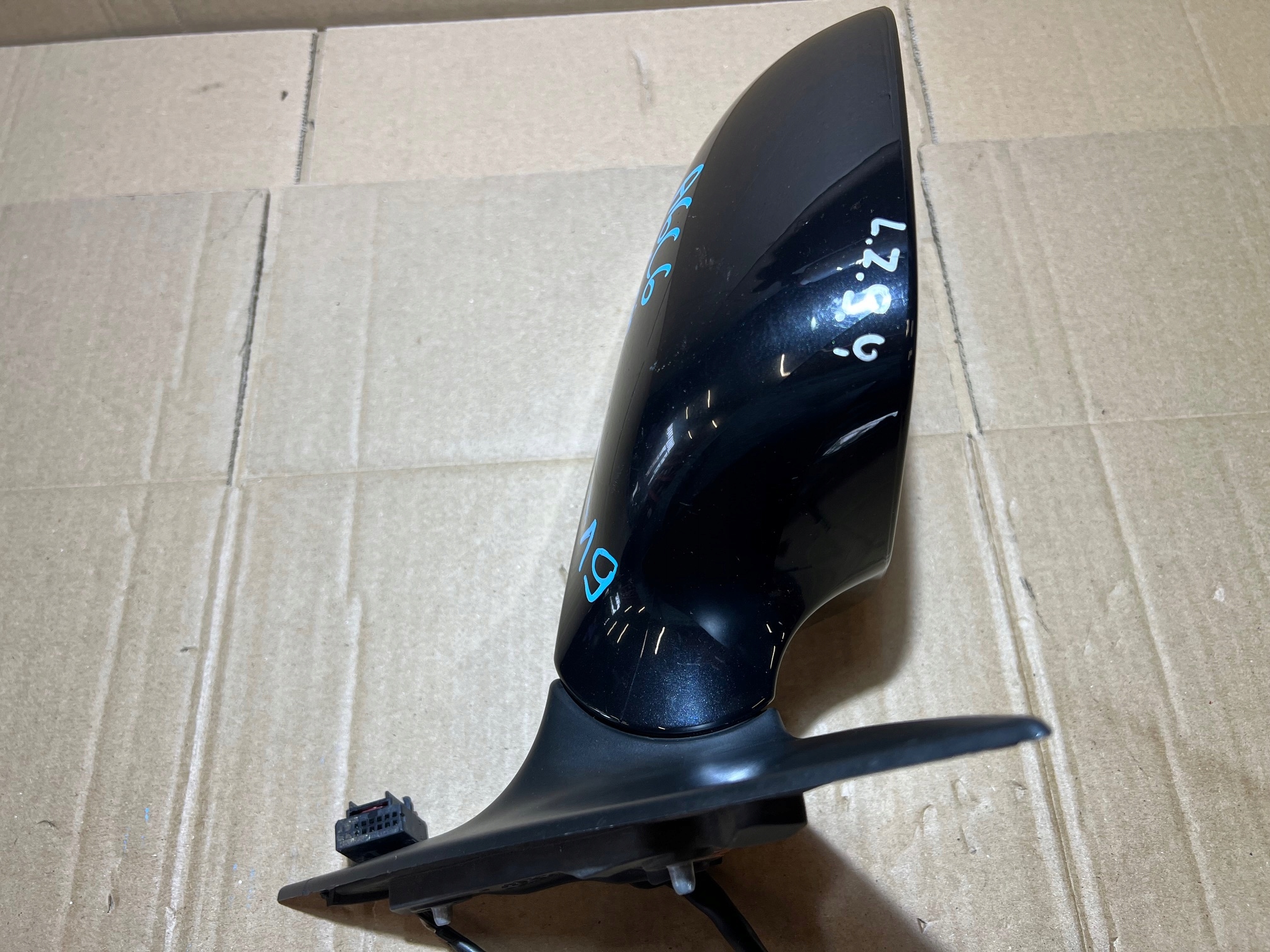 AUDI A6 C6 LIFT LZ9Y mirror right 6 PIN UK