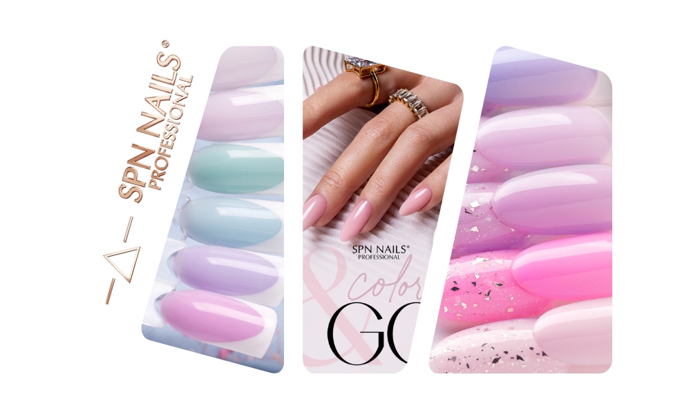 Spn rubber base nail color&go! ваніль 10 мл — фото 2