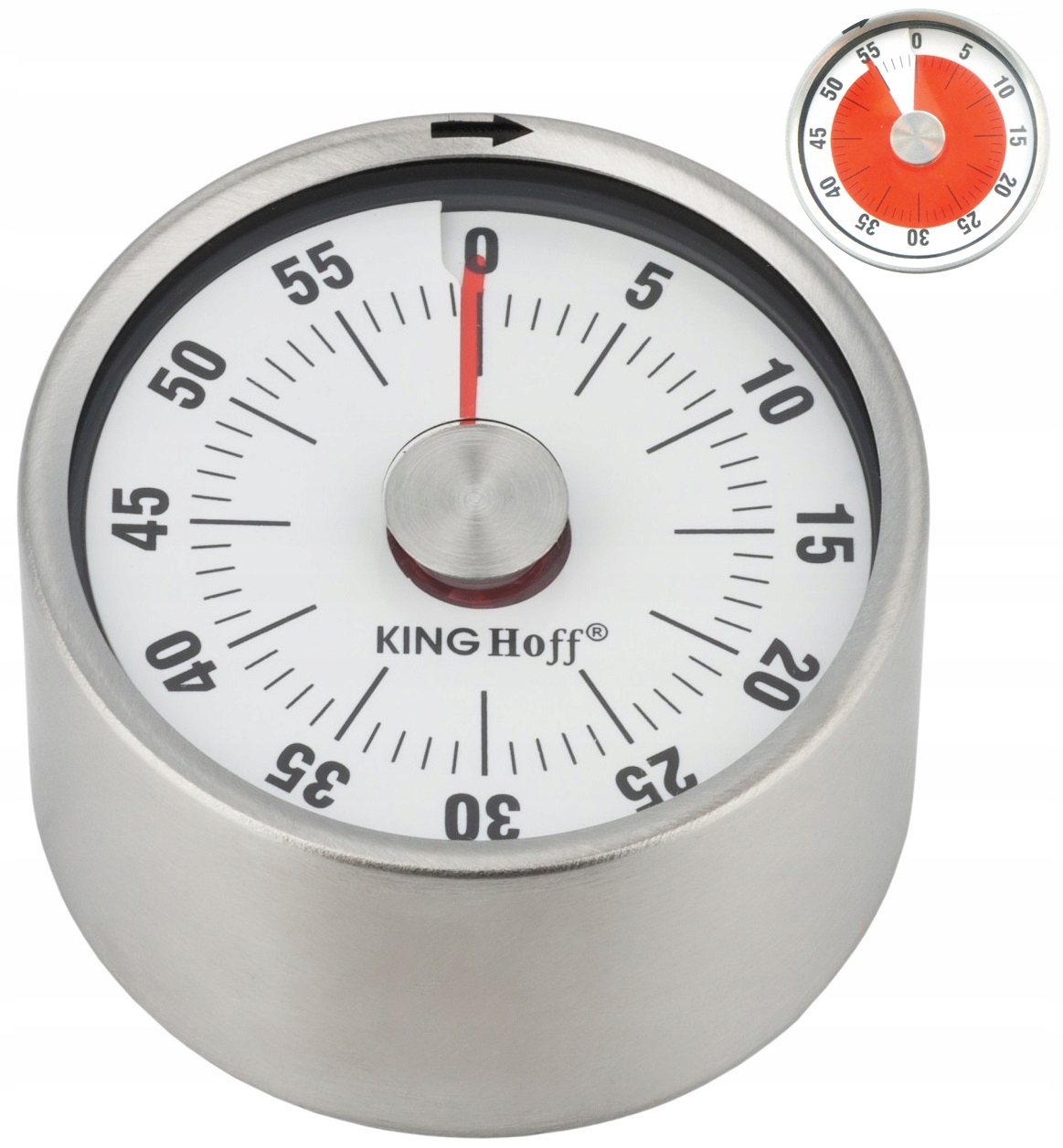 

Minutnik Kuchenny magnez na lodówkę 60 min Kh 3176