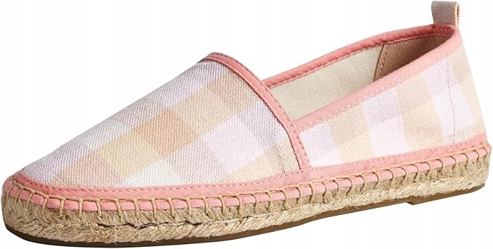 Talamantra Dámské espadrilky z organické bavlny, růžové, velikost 39