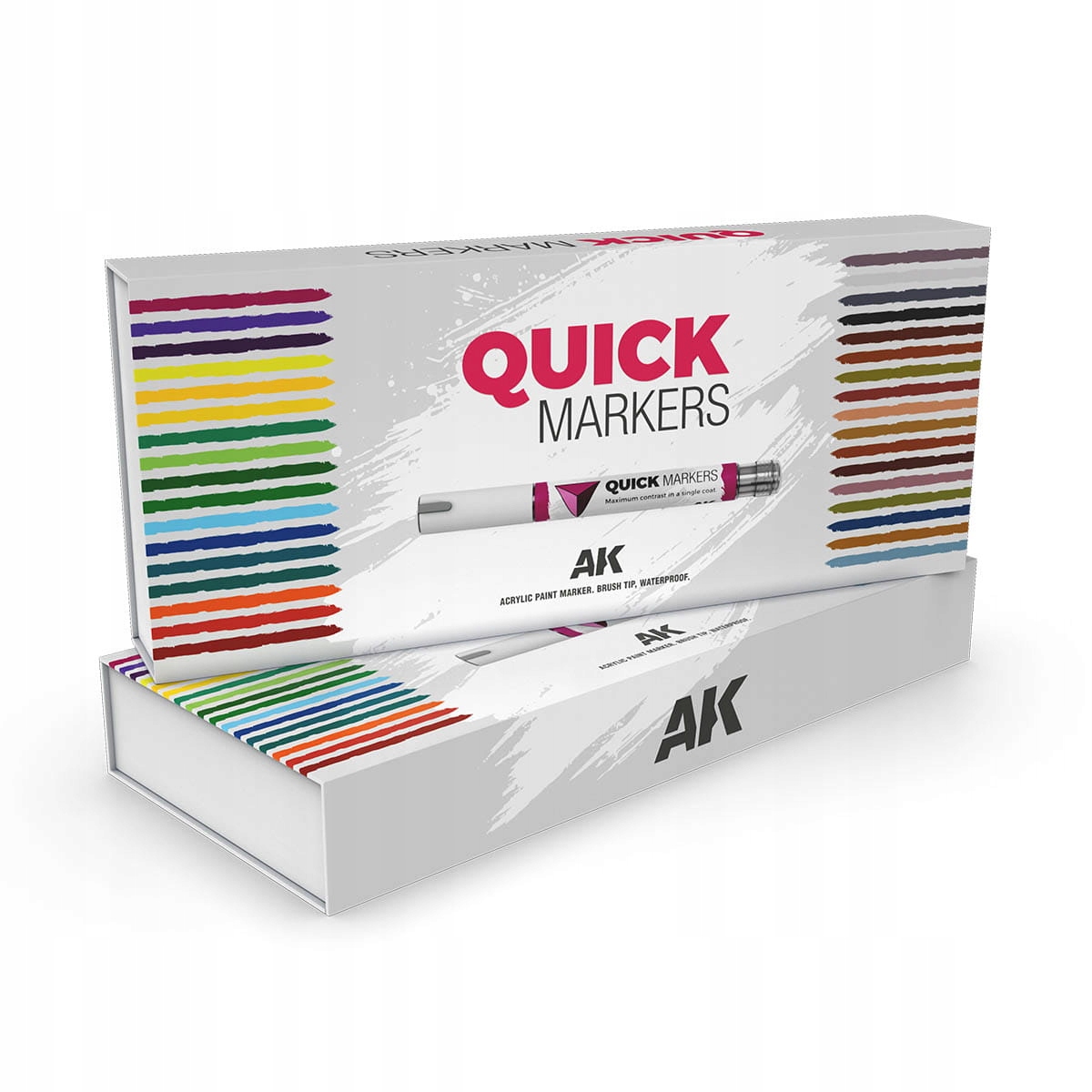 Ak Interactive AKMQ150 Zestaw markerów do figurek Quick Markers Special Box