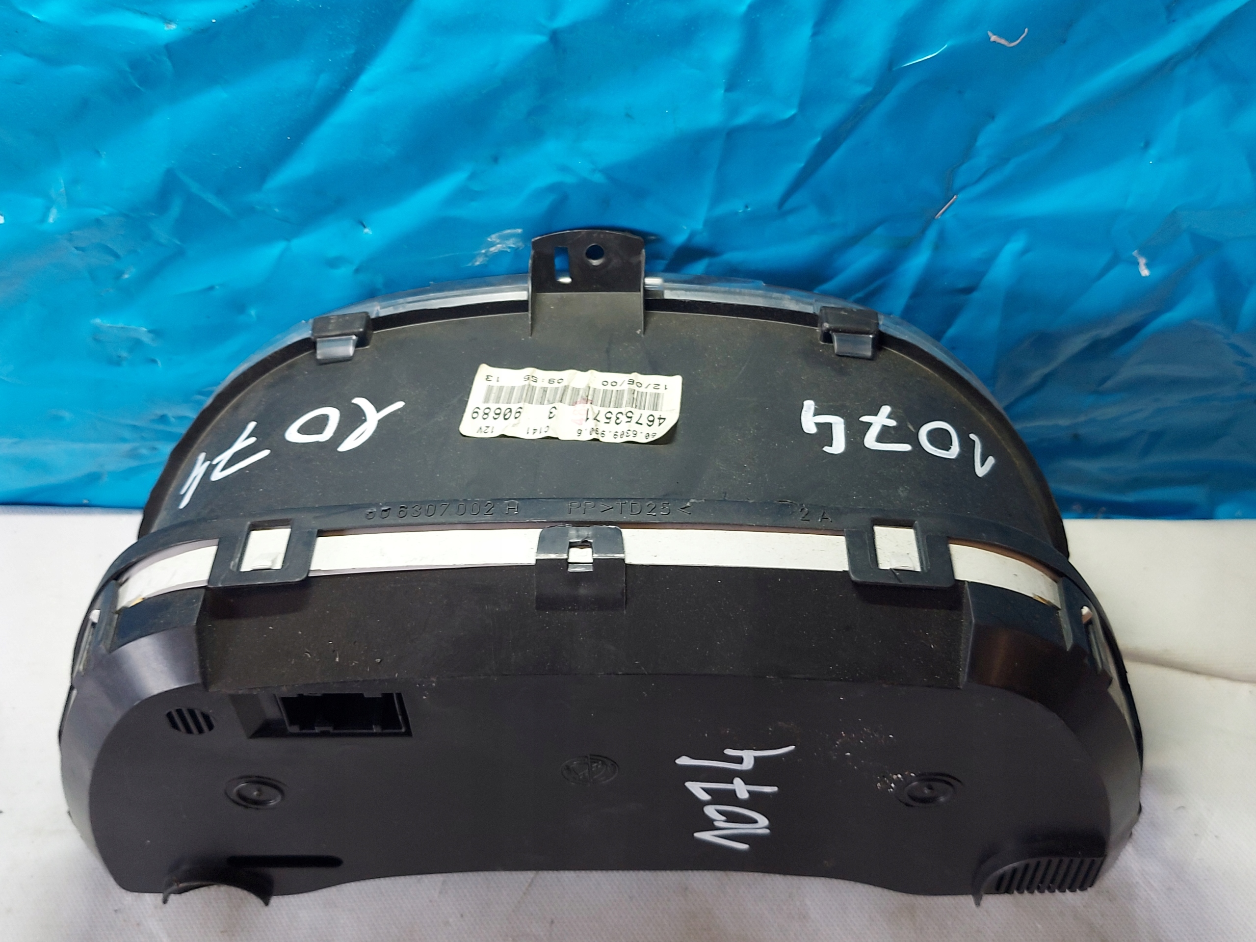 dials clock FIAT PUNTO 1.2 8V 46753571
