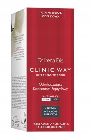 Clinic Way Odmładzający Koncentrat Peptydowy Do Twarzy