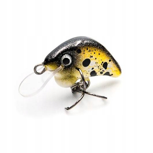 Wobler KillerEGG 2cm 1,8g black yellow