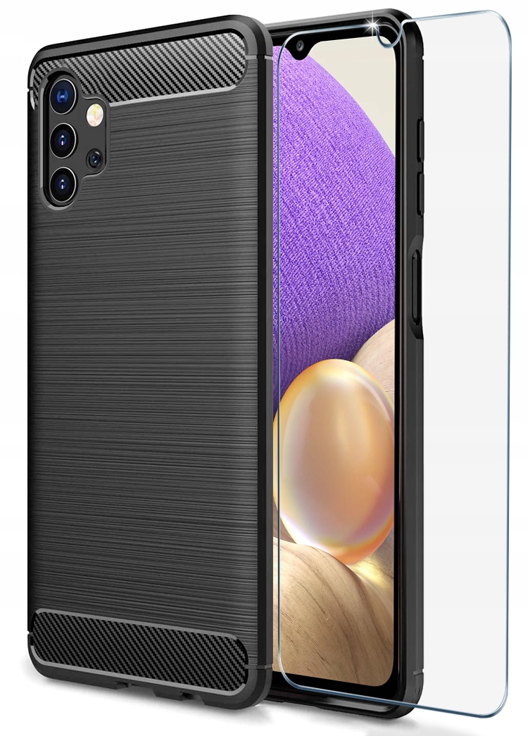 

Etui do Samsung Galaxy A32 5G Pancerne Szkło 9H