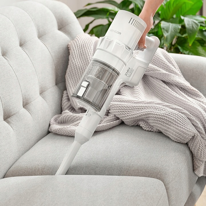 Odkurzacz pionowy Sencor SVC 7522WH 2w1 3 MOCE SSANIA 2200 mAh 45min Marka Sencor