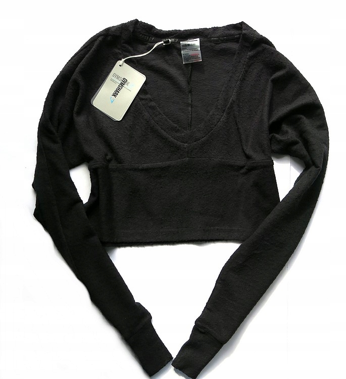 V5016 GYMSHARK Towel Sweater bluza damska M