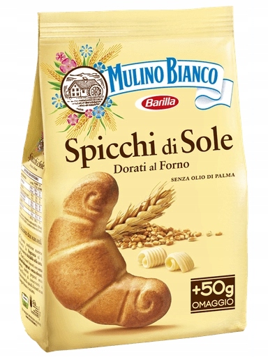 4x Spicchi di Sole 400g Mulino Bianco křehké italské rohlíky