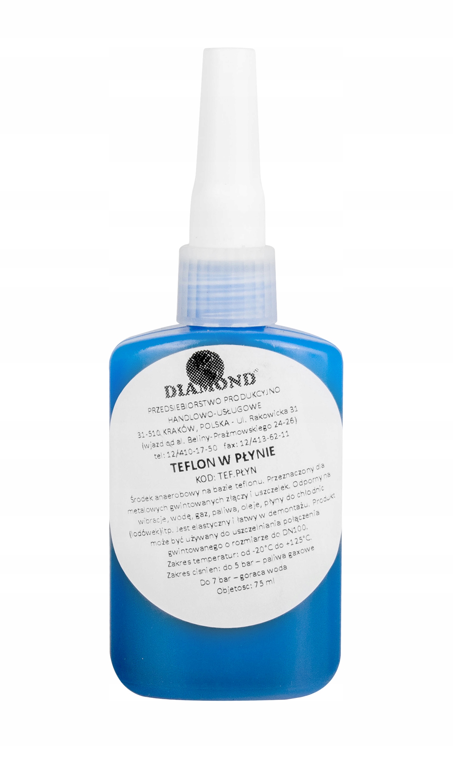 

Klej Anaerobowy,teflon W Płynie,gaz,woda,olej,pow.