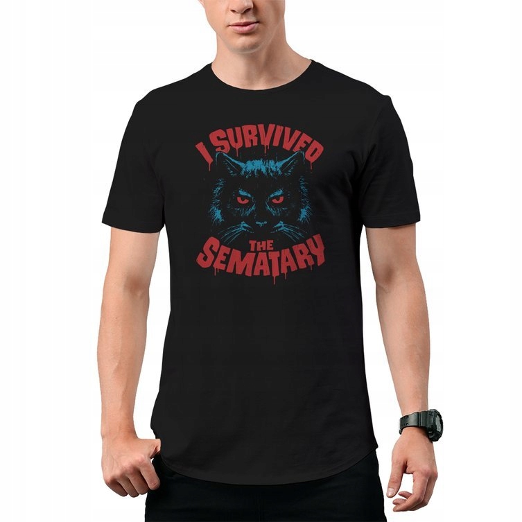 

Koszulka T-Shirt I Survived The Sematary L