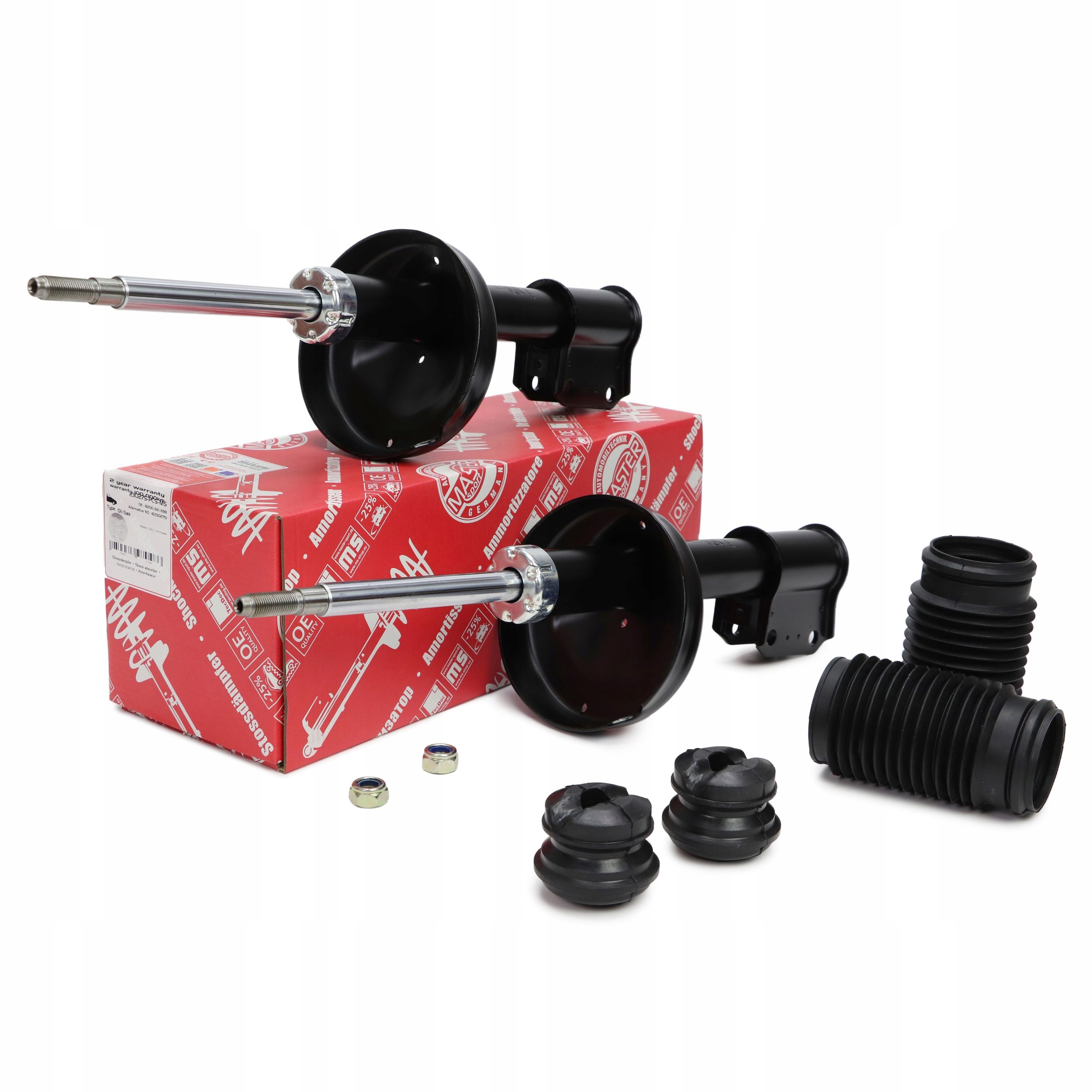 16K005283 - 2 амортизатора передние l + p RENAULT CLIO II