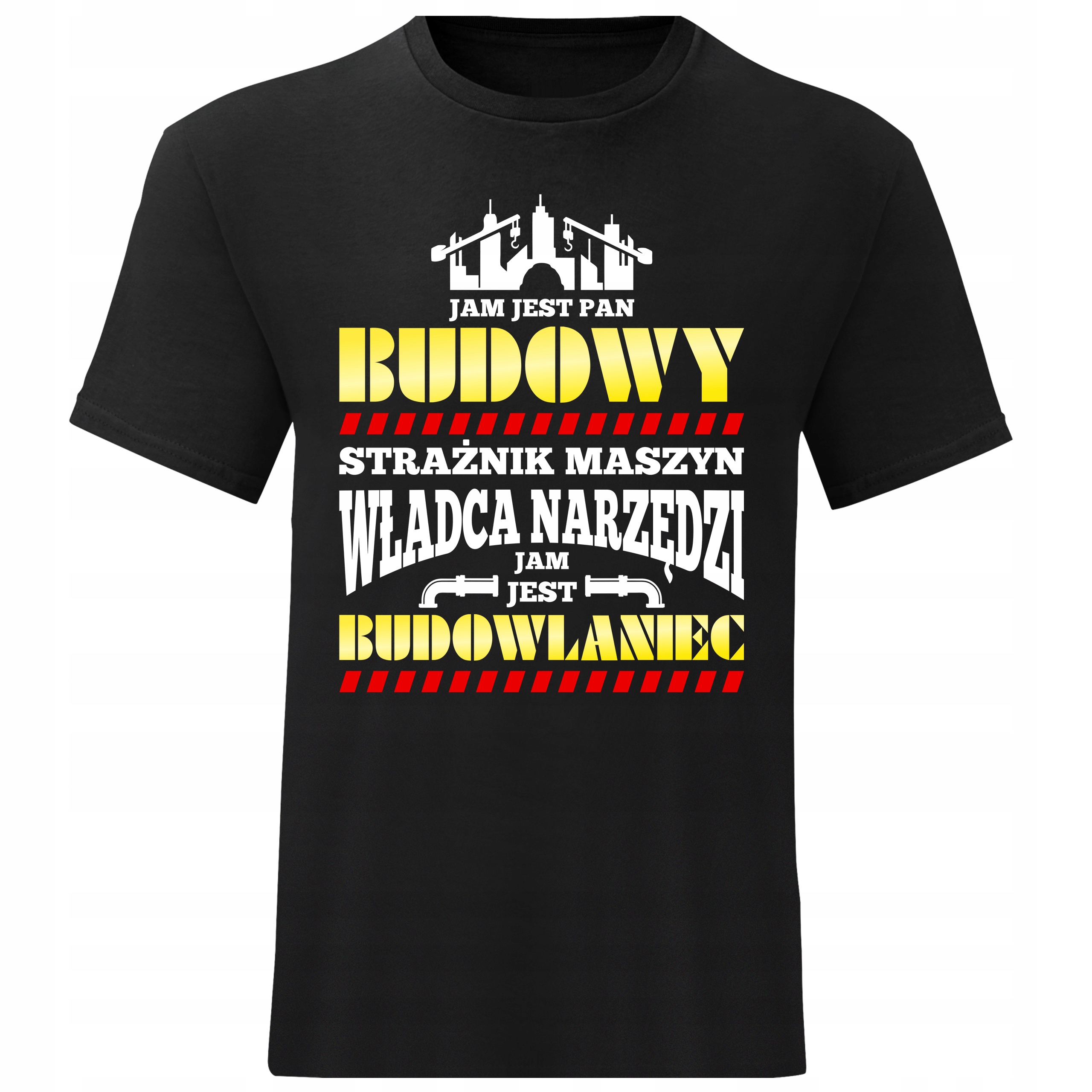 

Koszulka Męska Dla Budowlańca Majster M