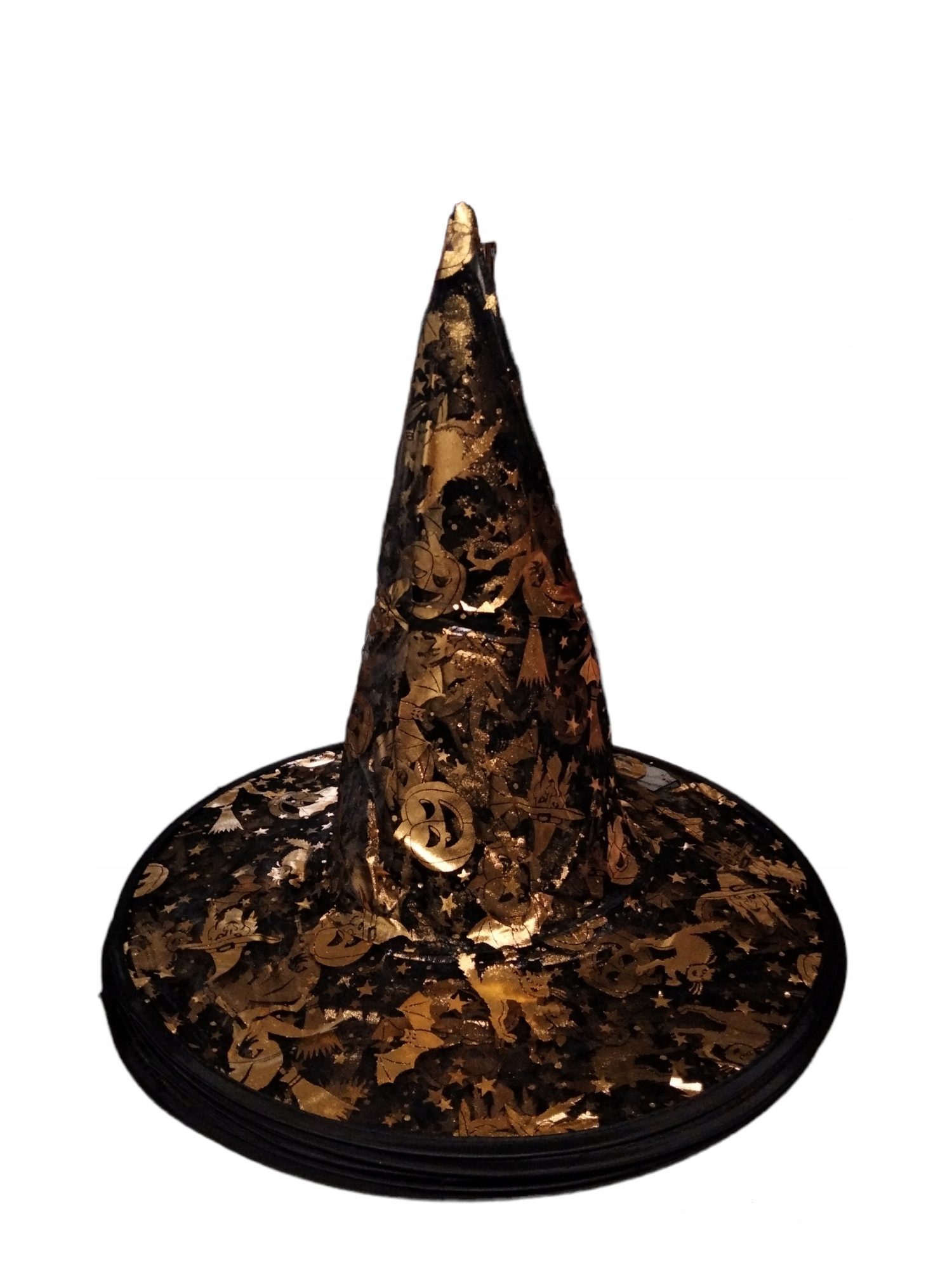 Kapelusz czarownicy halloween wiedźmy dynia