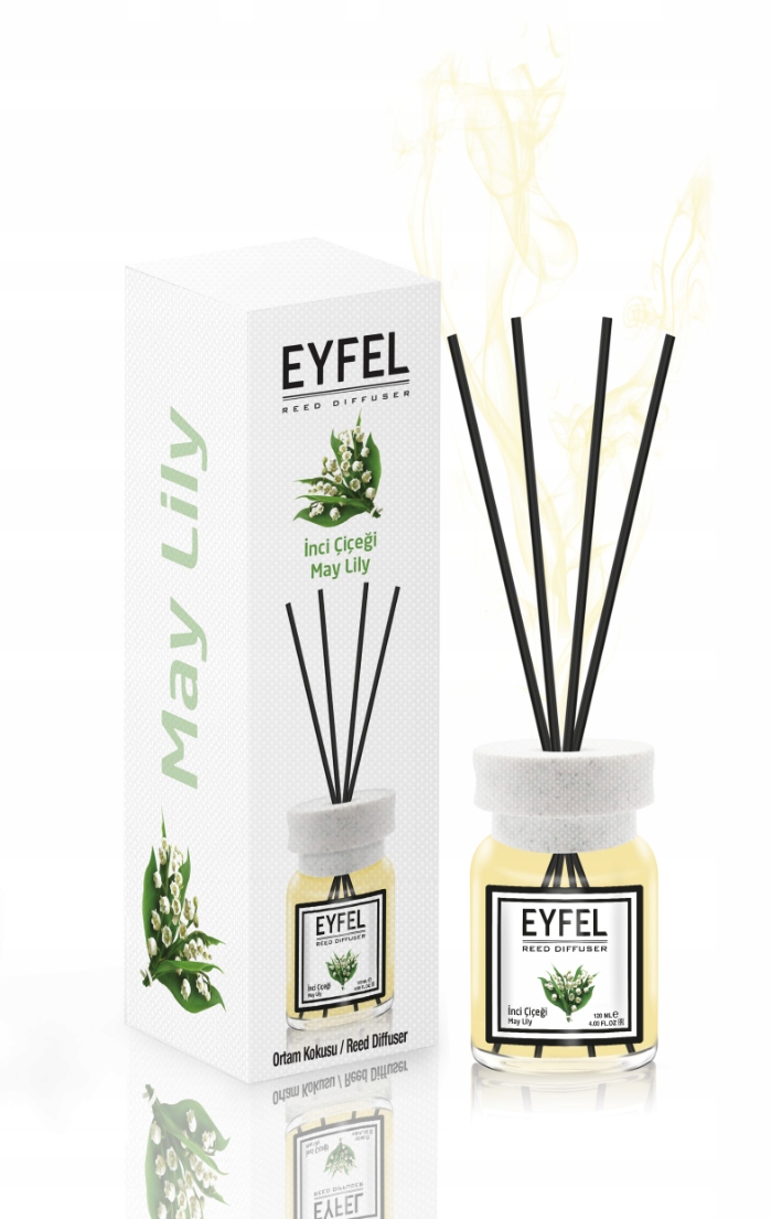 Konwalia EYFEL ZAPACHY DO DOMU PATYCZKI 120 ML