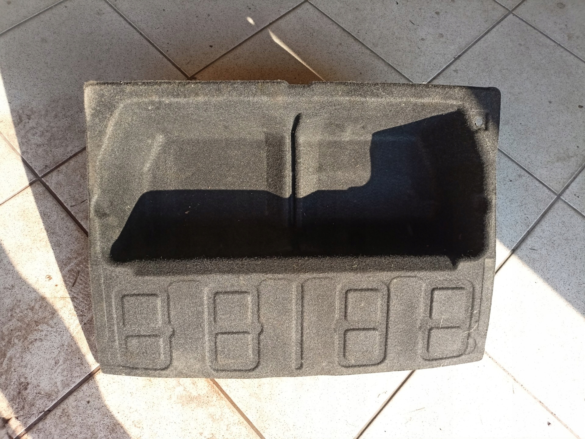 sump passenger compartment boot BMW 3 F30 2014