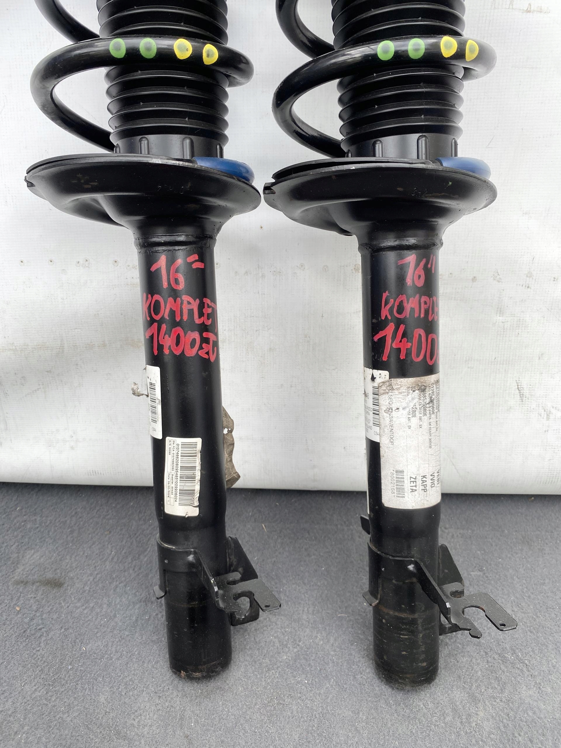 DUCATO BOXER JUMPER 14- MCPHERSONY front front for wheels 16" KOMPLET 2sztk