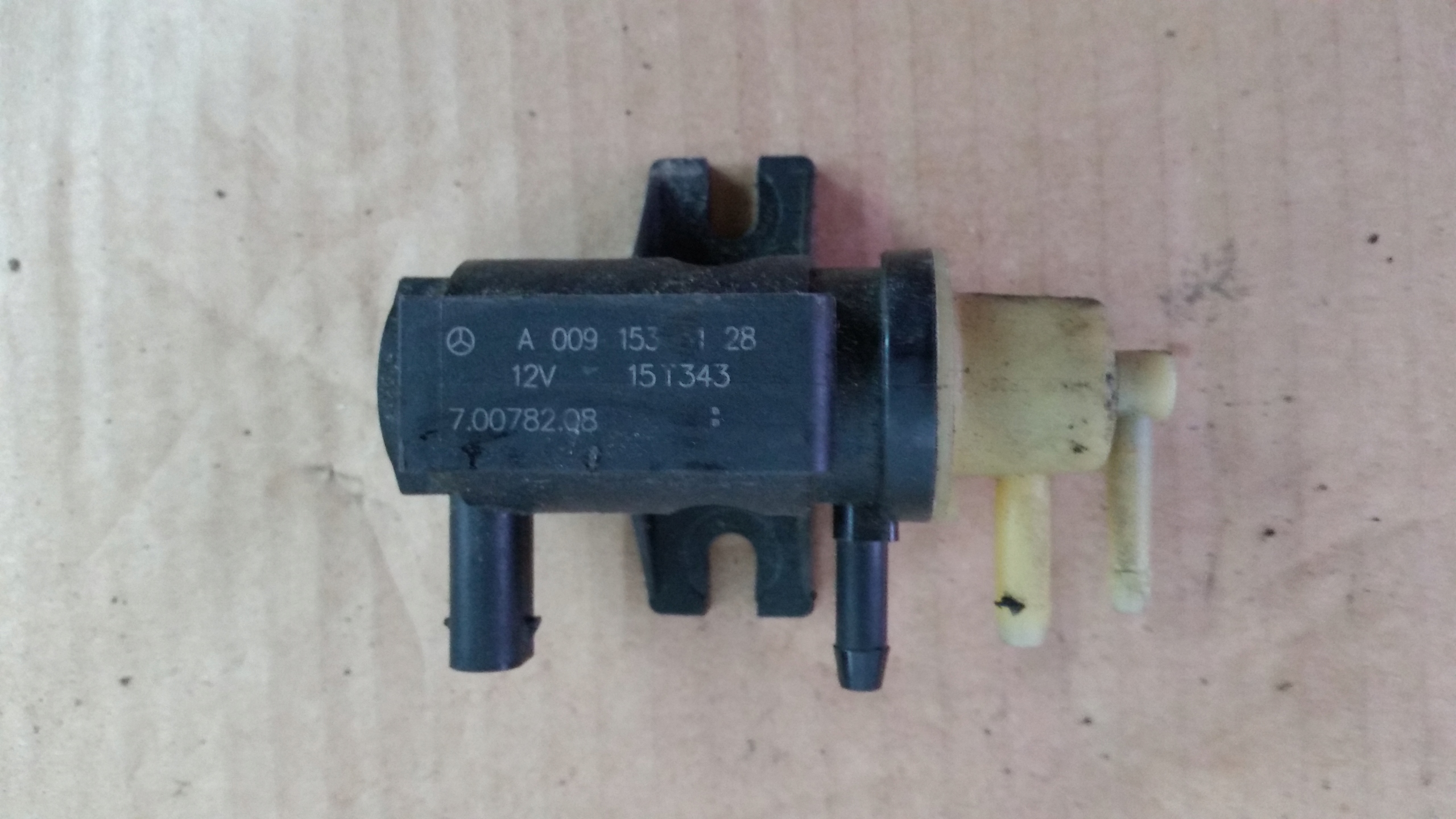 Вакуумний клапан SPRINTER 906 2.2 CDI A0091533128