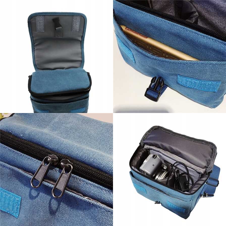 TORBA FUTERAŁ ETUI do CANON EOS 2000D EOS 4000D EOS M50 100D 200D 250D 400D Model 2001