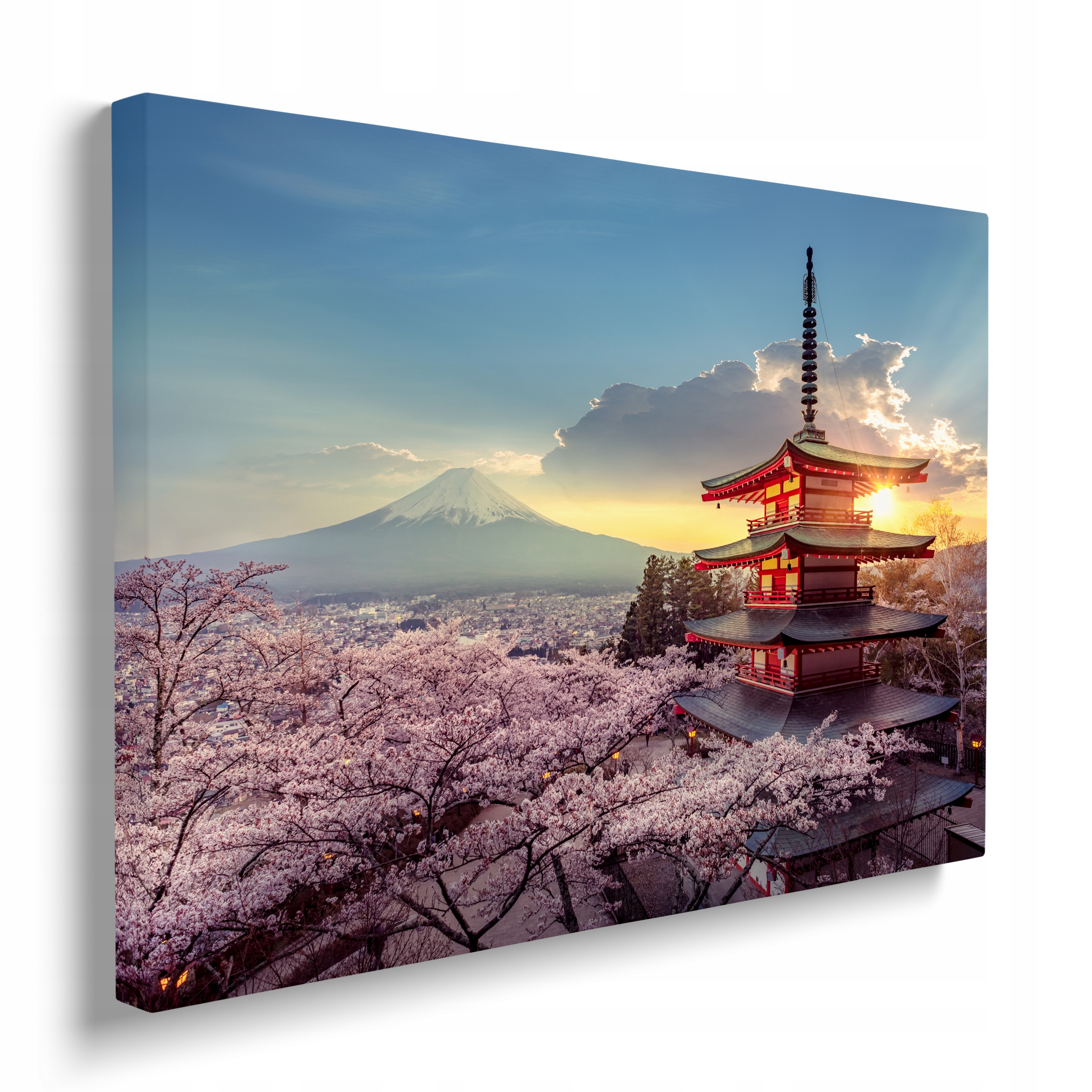 Obraz Panoráma Japonska krajina dekorácia do domu obývačky 140x100 cm