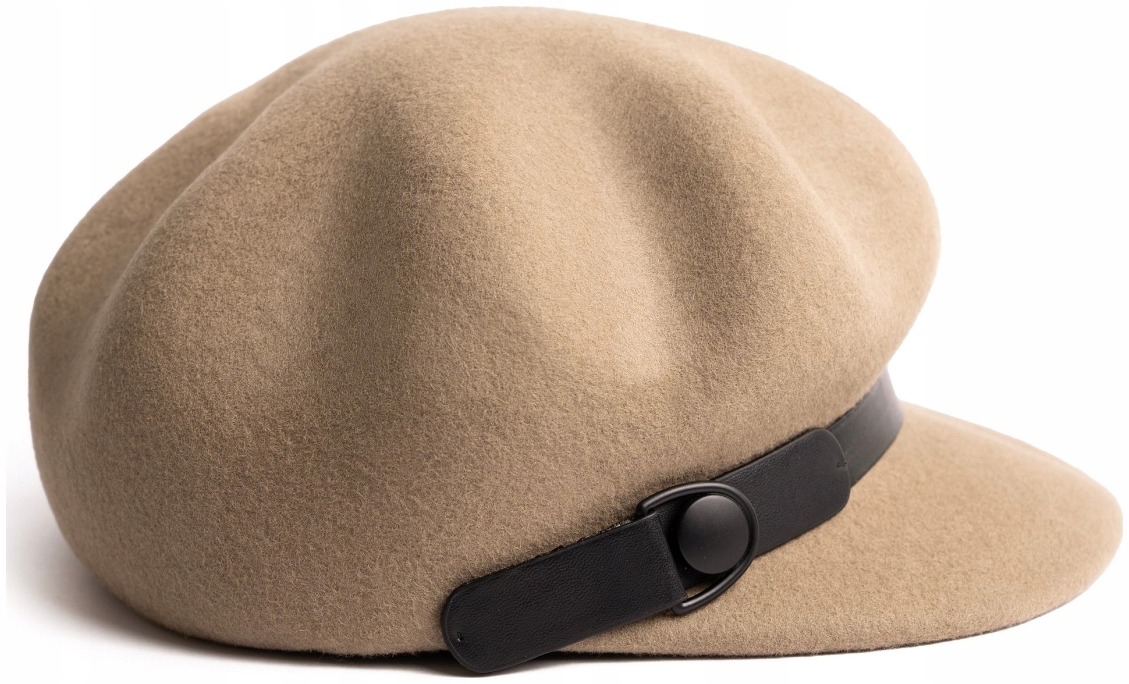 Dámský klobouk Dorothy plstěný, vlněný, světle béžový