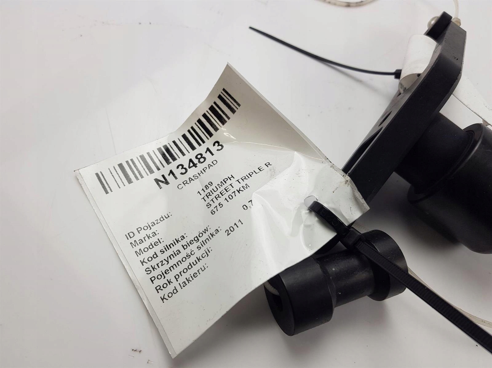 CRASHPAD CPT01S - L TRIUMPH STREET TRIPLE R