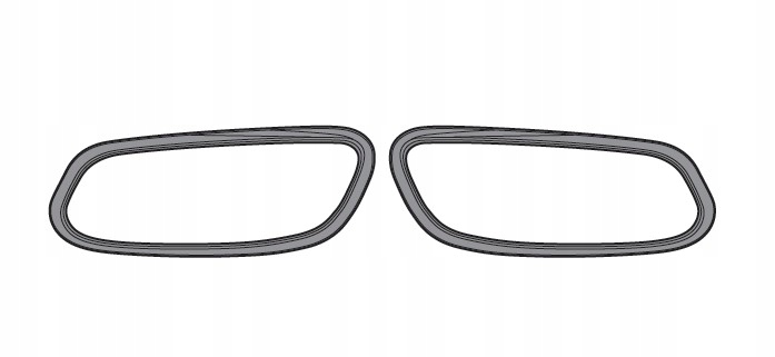 Q0012ADE00BL - Hyundai i20 Bayon дверные ручки черный